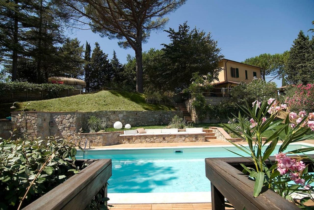 Stunning Country House Overlooking Tuscany Hills Lorenzana Luaran gambar
