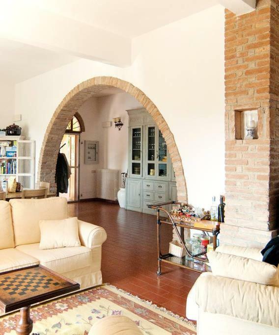 Stunning Country House Overlooking Tuscany Hills Lorenzana Luaran gambar