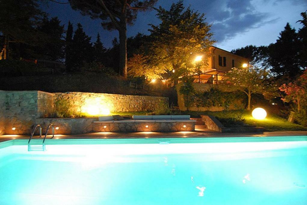 Stunning Country House Overlooking Tuscany Hills Lorenzana Luaran gambar