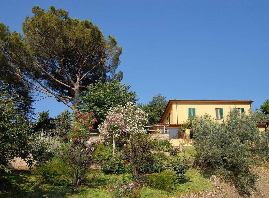 Stunning Country House Overlooking Tuscany Hills Lorenzana Luaran gambar